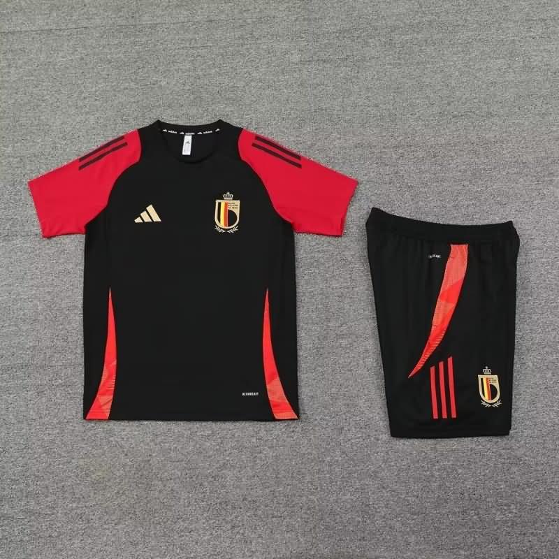 AAA(Thailand) Belgium 2024 Black Soccer Training Sets