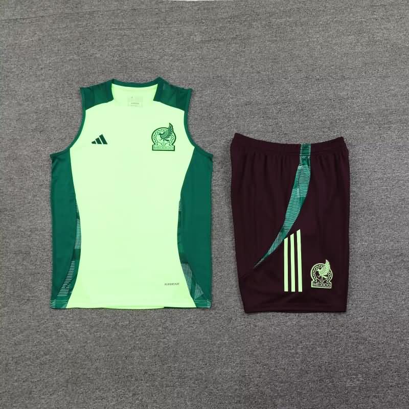 AAA(Thailand) Mexico 2024 Green Soccer Training Sets 02