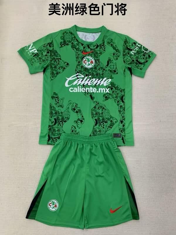 Club America 24/25 Goalkeeper Green Soccer Jersey