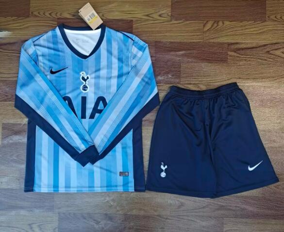 Tottenham Hotspur 24/25 Away Long Sleeve Soccer Jersey