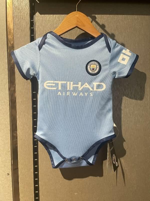 AAA(Thailand) Manchester City 24/25 Home Baby Soccer Jerseys