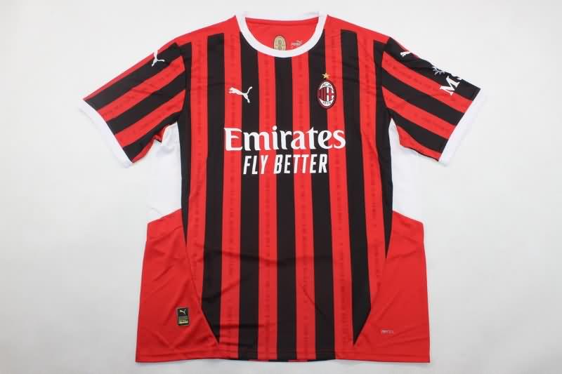 AAA(Thailand) AC Milan 24/25 Home Soccer Jersey