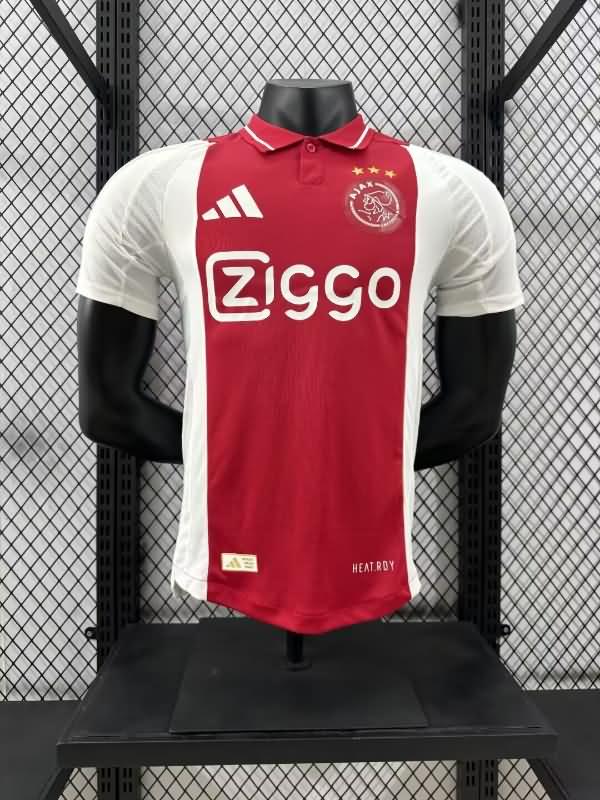 AAA(Thailand) Ajax 24/25 Home Soccer Jersey (Player)