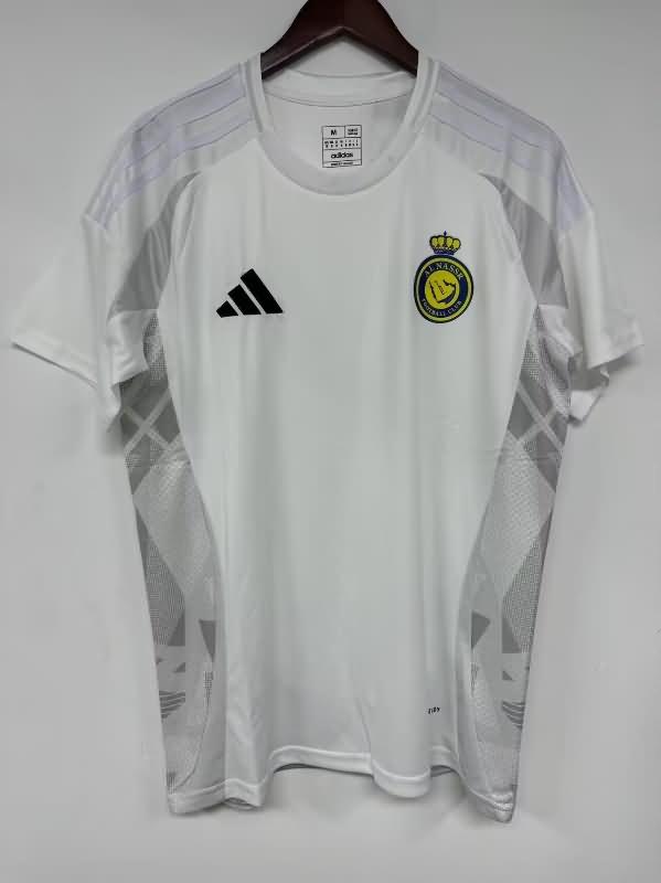 AAA(Thailand) Al Nassr FC 24/25 Goalkeeper White Soccer Jersey