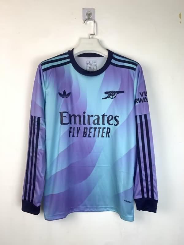 AAA(Thailand) Arsenal 24/25 Third Long Sleeve Soccer Jersey