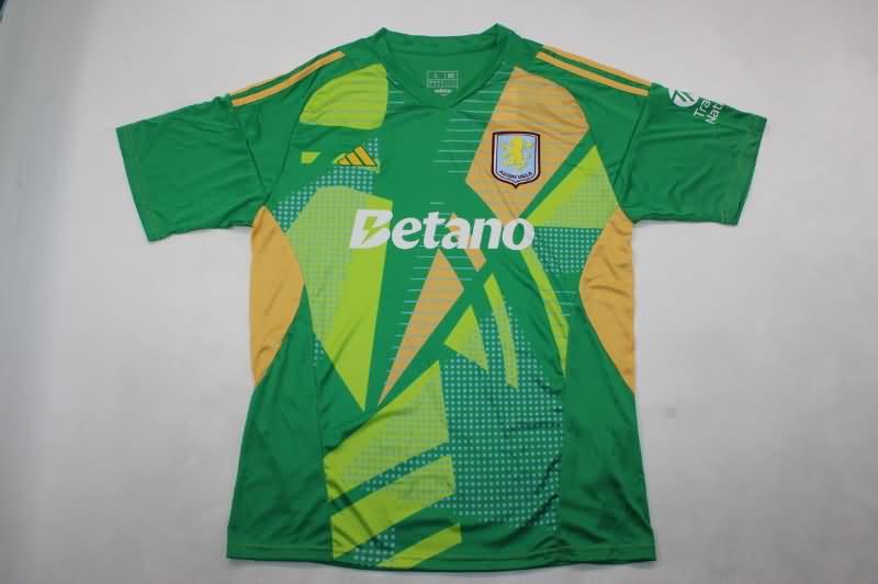 AAA(Thailand) Aston Villa 24/25 Goalkeeper Green Soccer Jersey