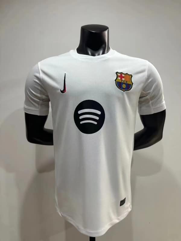 AAA(Thailand) Barcelona 24/25 White Soccer Jersey