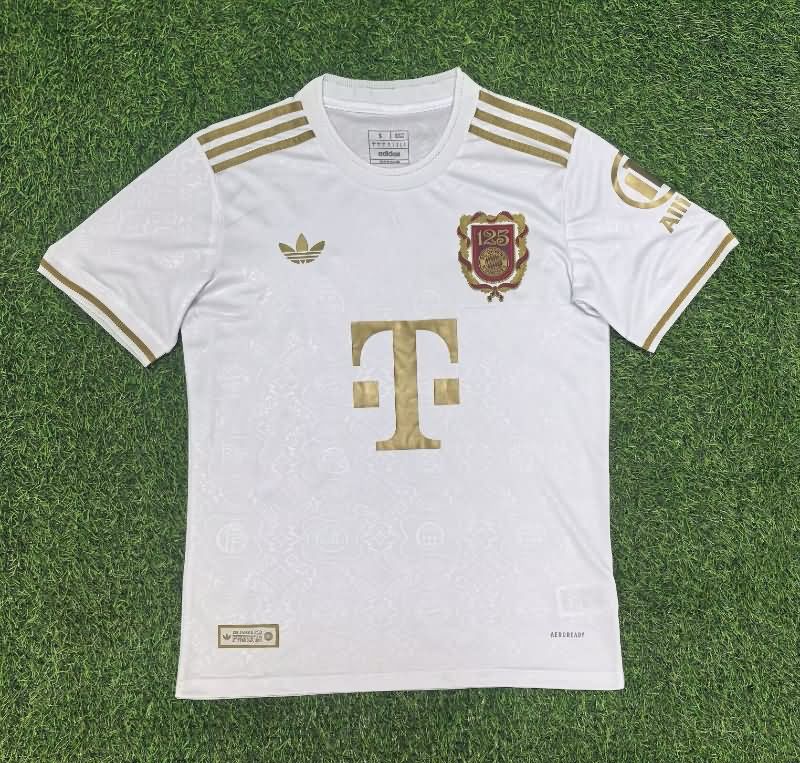 AAA(Thailand) Bayern Munich 125th Anniversary White Soccer Jersey