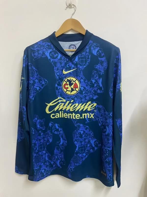 AAA(Thailand) Club America 24/25 Away Long Sleeve Soccer Jersey