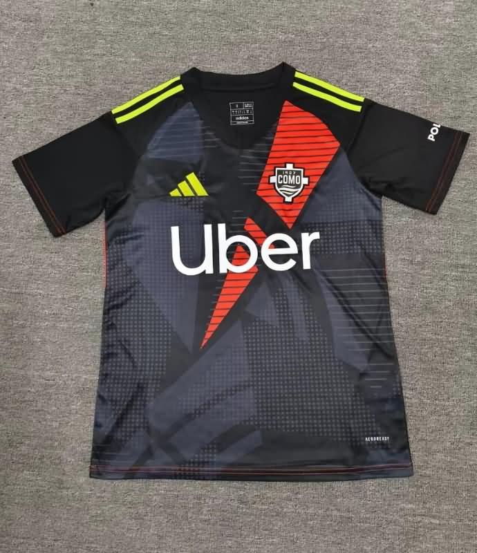 AAA(Thailand) Como 24/25 Goalkeeper Black Soccer Jersey