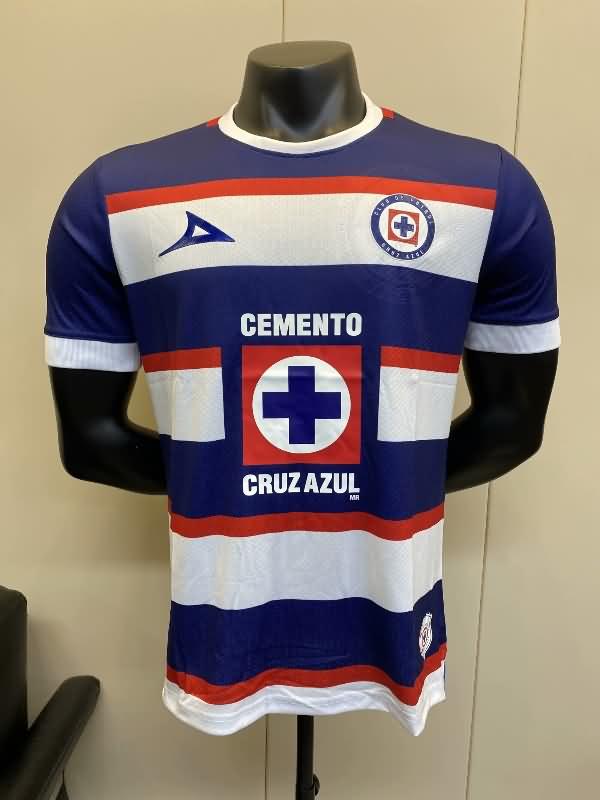 AAA(Thailand) Cruz Azul 24/25 Goalkeeper Blue Soccer Jersey (Player)