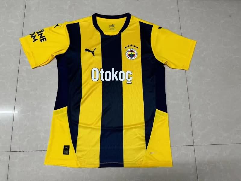 AAA(Thailand) Fenerbahce 24/25 Home Soccer Jersey