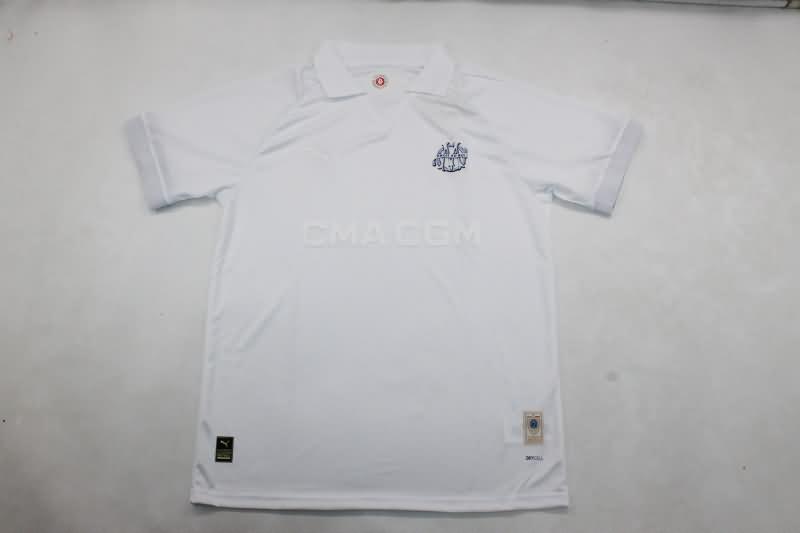 AAA(Thailand) Marseilles 24/25 White Soccer Jersey