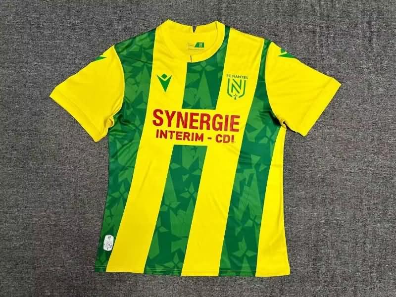 AAA(Thailand) Nantes FC 24/25 Home Soccer Jersey