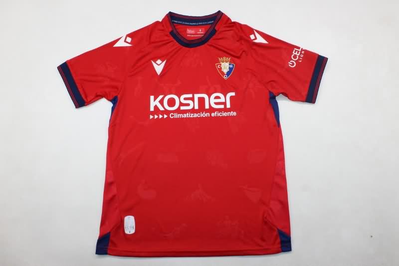 AAA(Thailand) Osasuna 24/25 Home Soccer Jersey