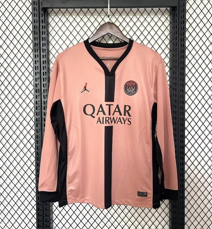 AAA(Thailand) Paris St German 24/25 Third Long Sleeve Soccer Jersey