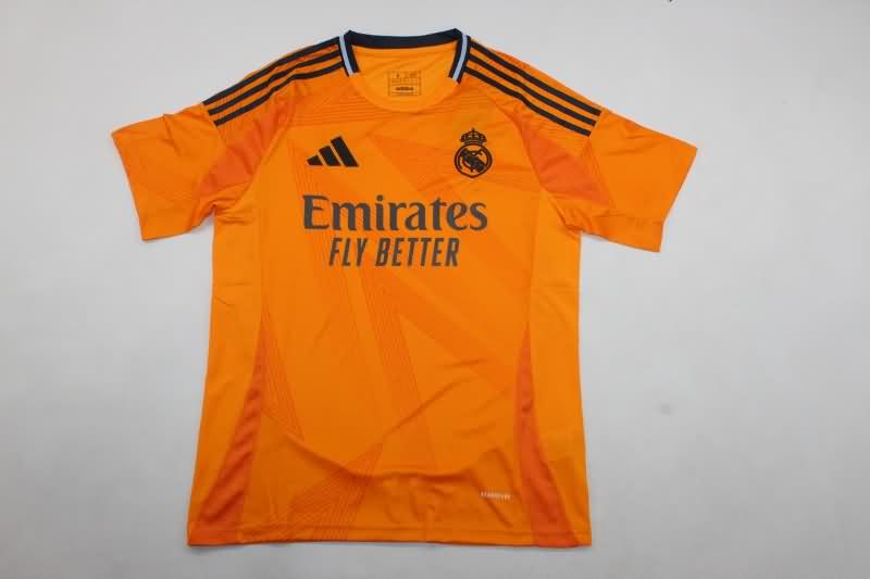 AAA(Thailand) Real Madrid 24/25 Orange Soccer Jersey