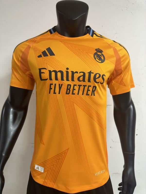 AAA(Thailand) Real Madrid 24/25 Orange Soccer Jersey (Player)