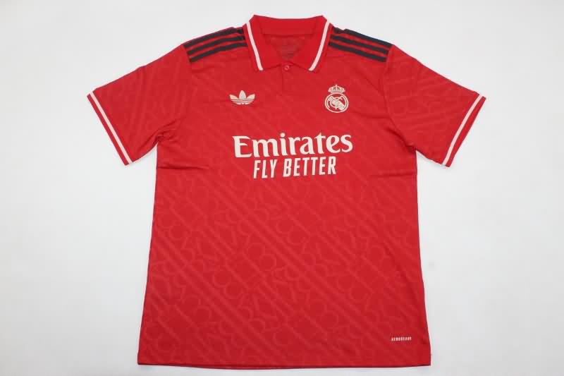 AAA(Thailand) Real Madrid 24/25 Red Soccer Jersey