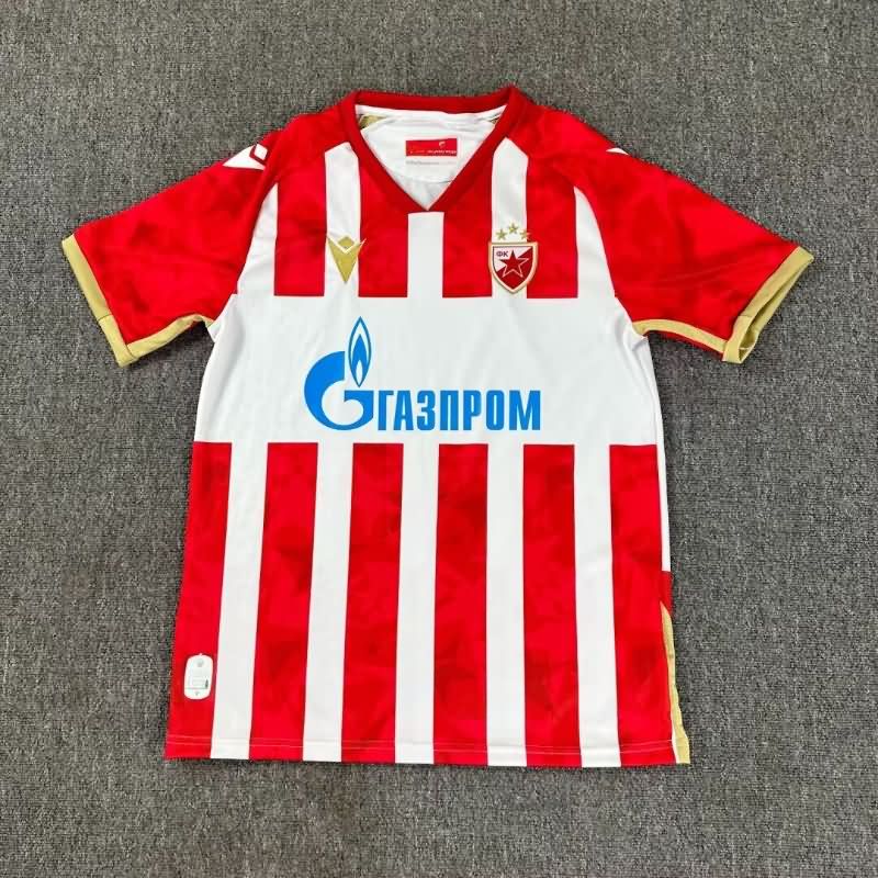 AAA(Thailand) Red Star Belgrade 24/25 Home Soccer Jersey