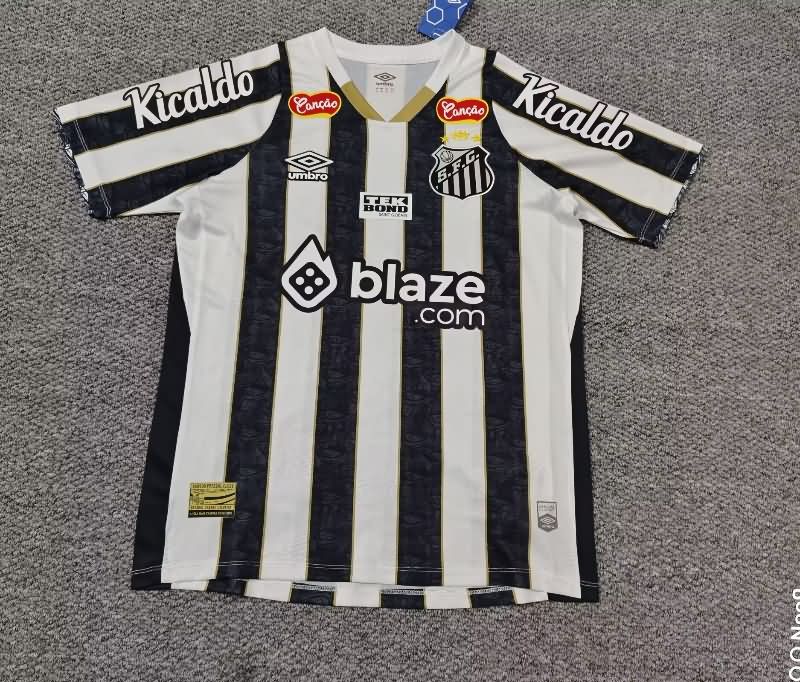 AAA(Thailand) Santos 2024 Away Soccer Jersey Sponsor