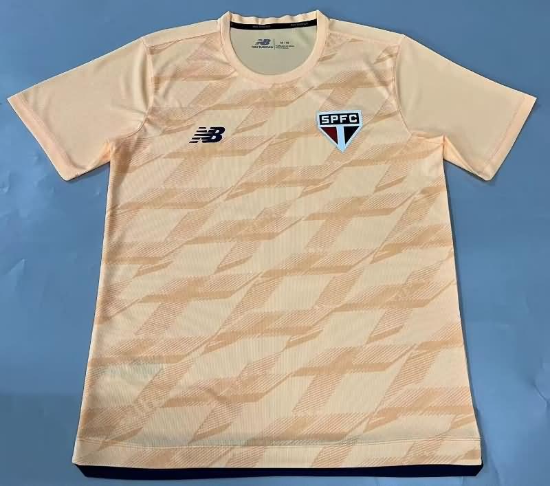AAA(Thailand) Sao Paulo 2024 Goalkeeper Yellow Soccer Jersey