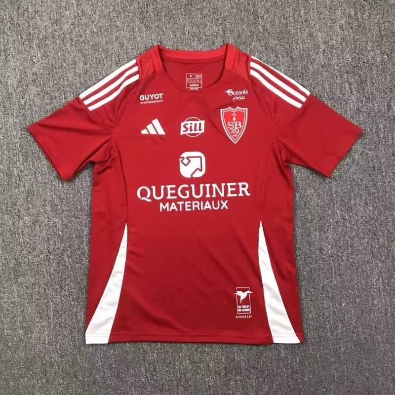 AAA(Thailand) Stade Brestois 24/25 Home Soccer Jersey