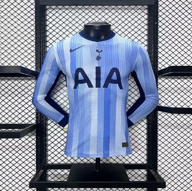 AAA(Thailand) Tottenham Hotspur 24/25 Away Long Sleeve Soccer Jersey (Player)