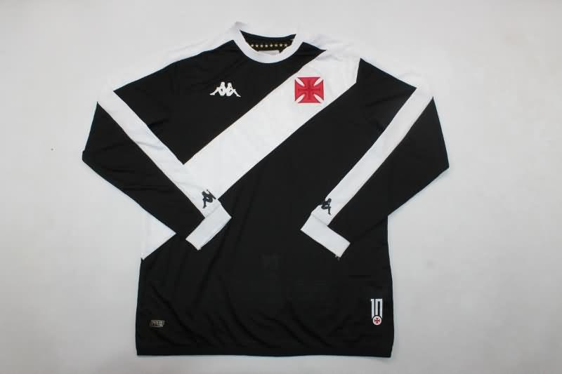 AAA(Thailand) Vasco Da Gama 2024 Home Long Sleeve Soccer Jersey