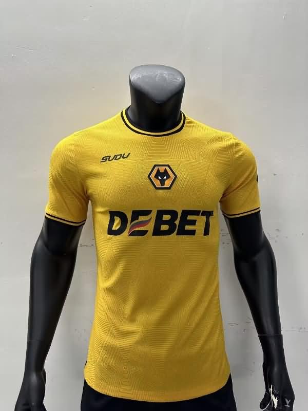 AAA(Thailand) Wolves 24/25 Home Soccer Jersey (Player)