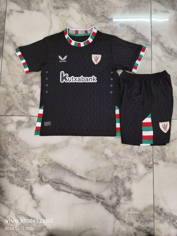 Athletic Bilbao 24/25 Kids Fourth Soccer Jersey And Shorts