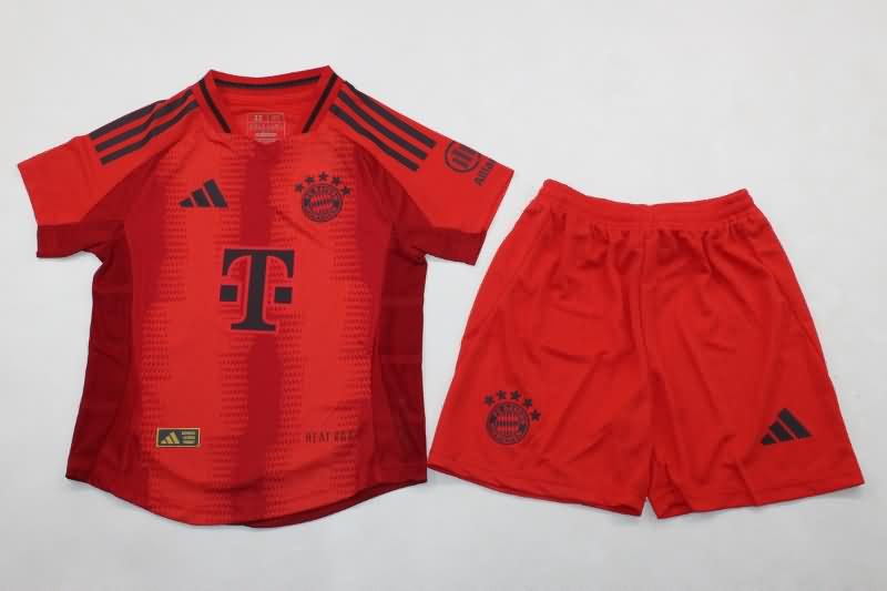 Bayern Munich 24/25 Kids Home Soccer Jersey And Shorts (Player)
