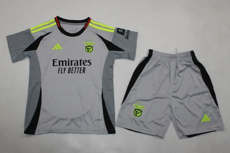 Benfica 24/25 Kids Third Soccer Jersey And Shorts