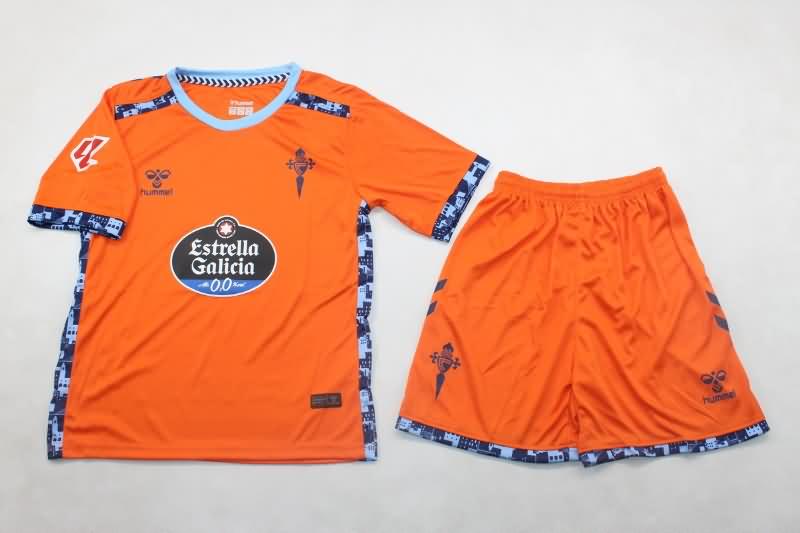 Celta 24/25 Kids Third Soccer Jersey And Shorts