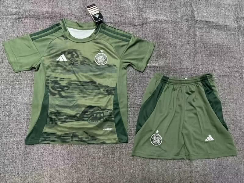 Celtic 24/25 Kids Third Soccer Jersey And Shorts