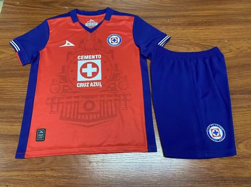 Cruz Azul 24/25 Kids Third Soccer Jersey And Shorts