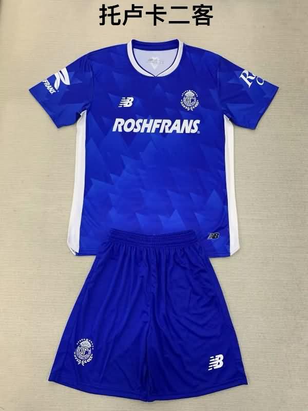 Deportivo Toluca 24/25 Kids Third Soccer Jersey And Shorts