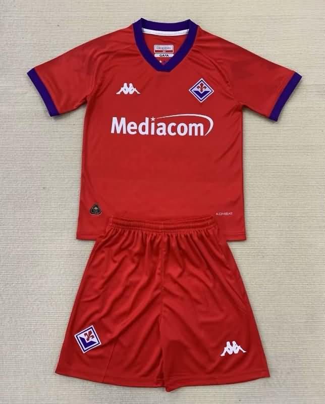 Fiorentina 24/25 Kids Third Soccer Jersey And Shorts