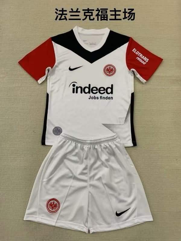 Frankfurt 24/25 Kids Home Soccer Jersey And Shorts