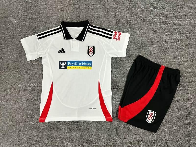 Fulham 24/25 Kids Home Soccer Jersey And Shorts