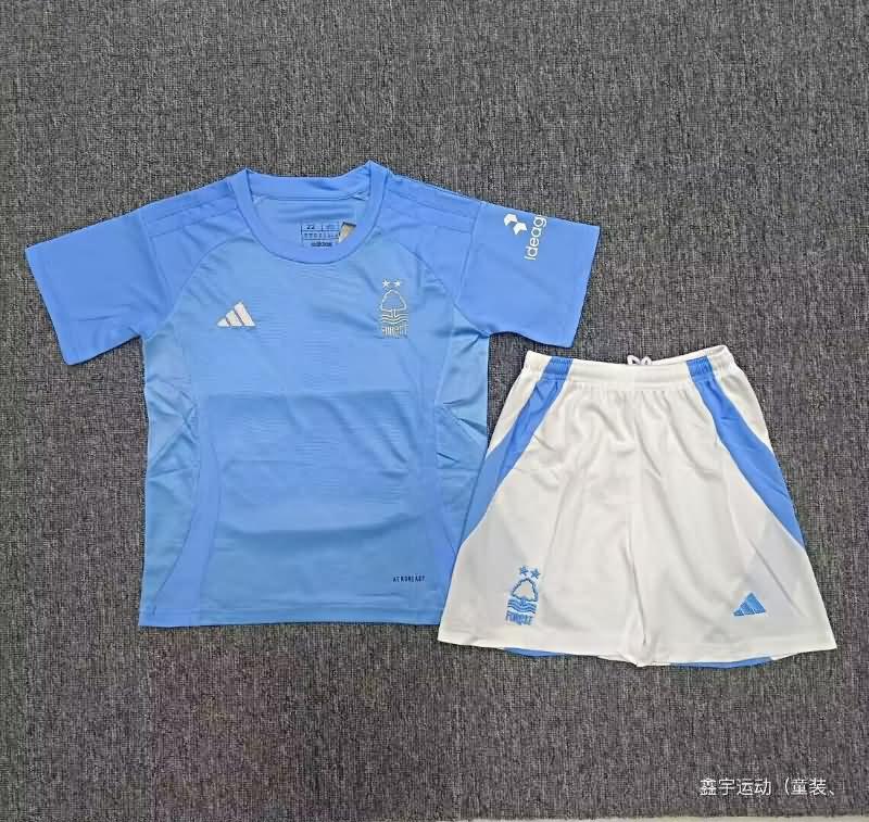 Nottingham Forest 24/25 Kids Third Soccer Jersey And Shorts