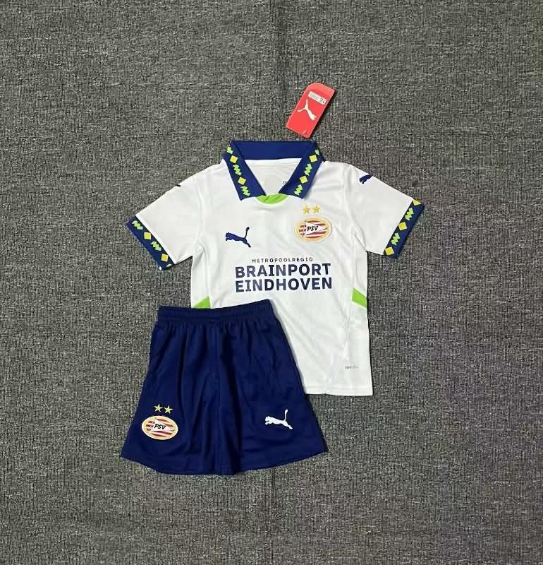 PSV Eindhoven 24/25 Kids Third Soccer Jersey And Shorts