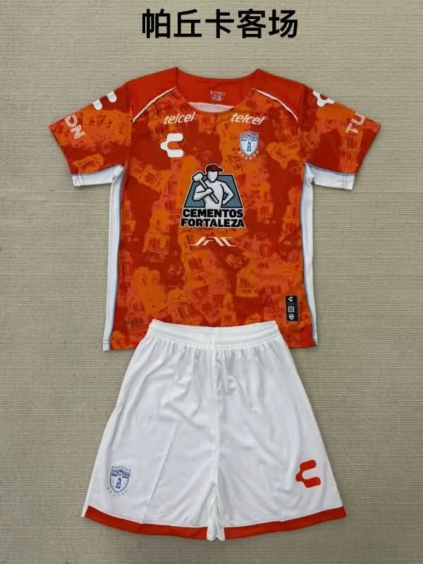 Pachuca 24/25 Kids Away Soccer Jersey And Shorts