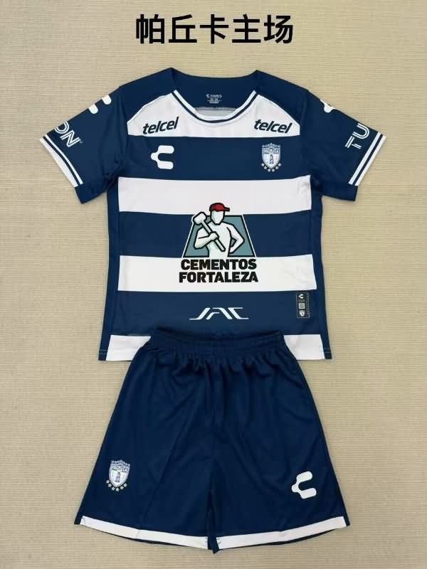 Pachuca 24/25 Kids Home Soccer Jersey And Shorts