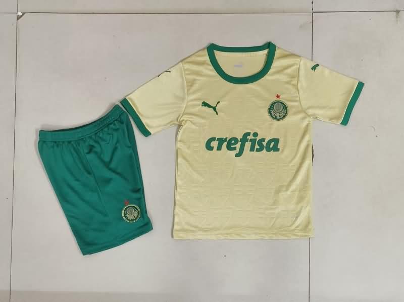 Palmeiras 2024 Kids Third Soccer Jersey And Shorts