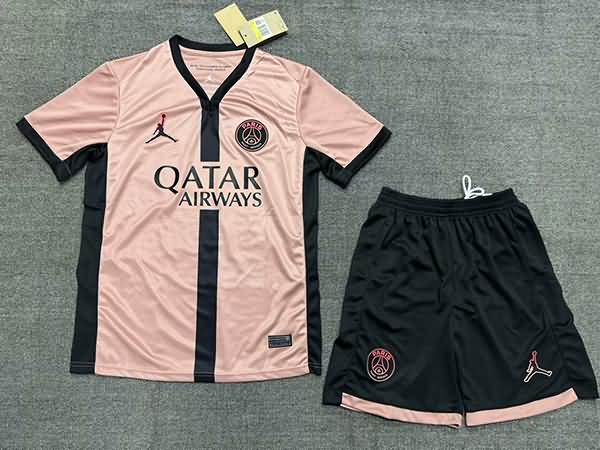 Paris St Germain 24/25 Kids Third Soccer Jersey And Shorts