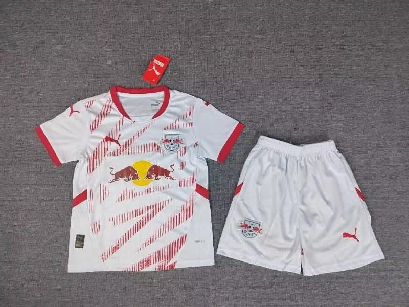 RB Leipzig 24/25 Kids Home Soccer Jersey And Shorts