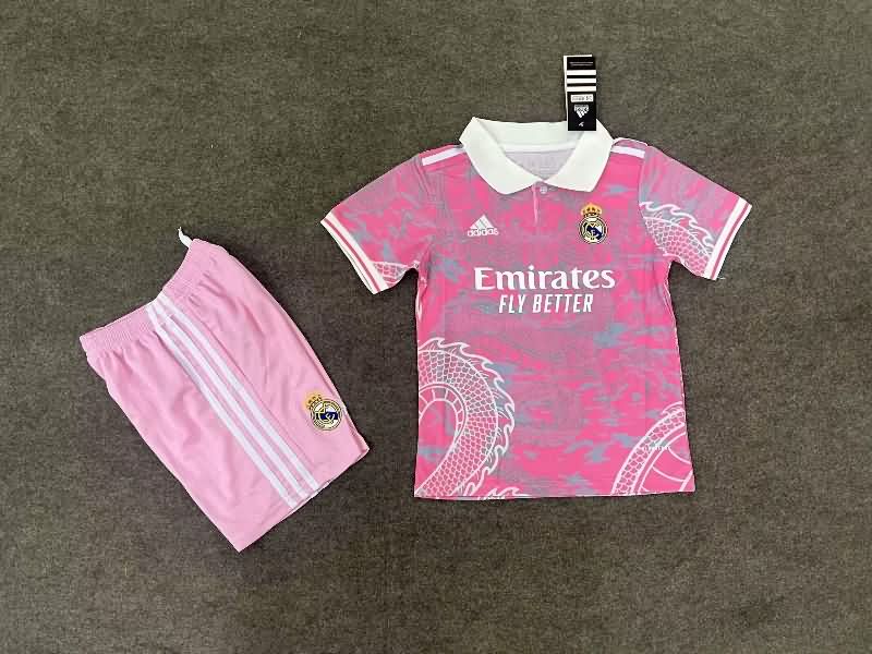 Real Madrid 24/25 Kids Special Soccer Jersey And Shorts 04