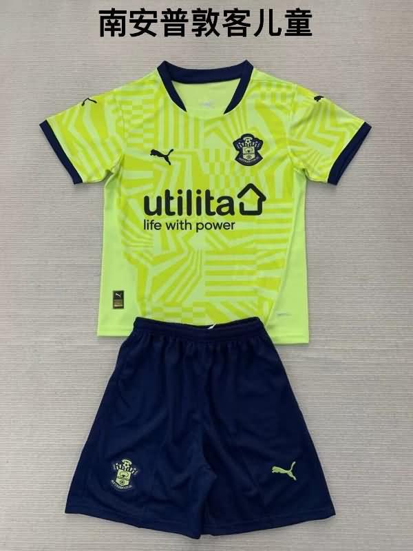 Southampton 24/25 Kids Away Soccer Jersey And Shorts