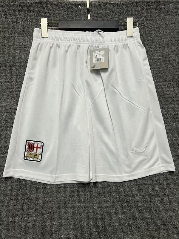 AAA(Thailand) AC Milan 125th Anniversary White Soccer Shorts